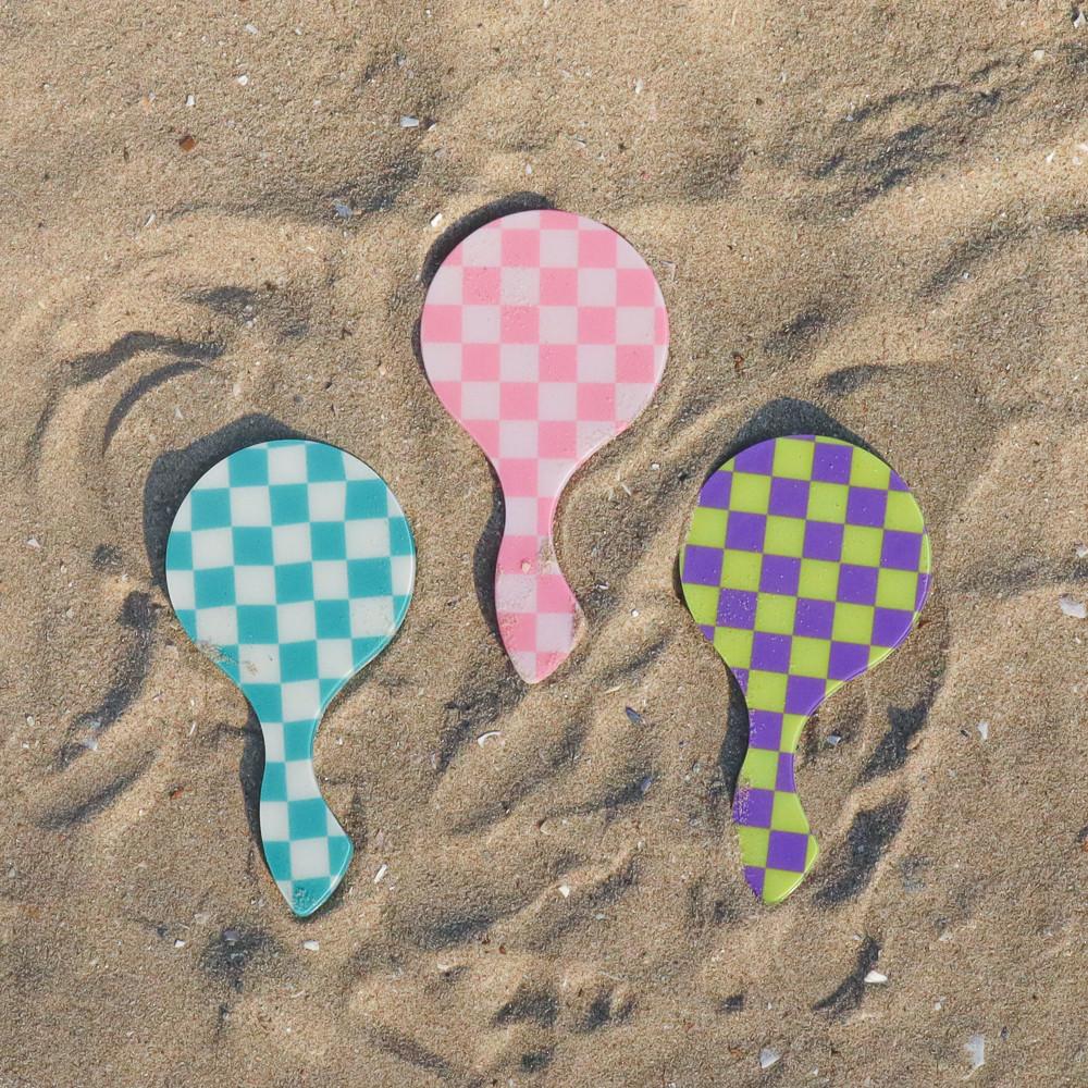 Checkerboard Mirror 체커보드 미러 손거울 휴대용