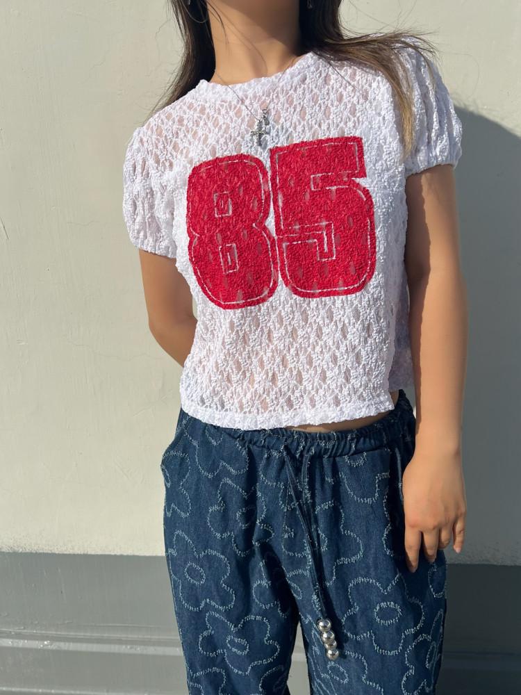 넘버 레이스 퍼프T(4color)