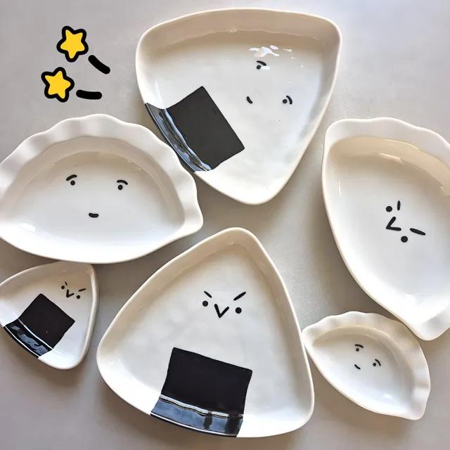 순둥이앵그리 (접시+볼) 생일 그릇 선물 신혼 홈카페