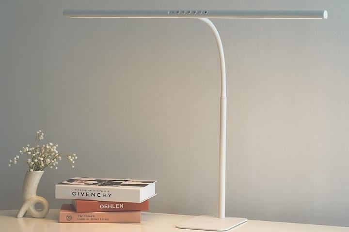 제프리 LED 안티 블루라이트 와이드 책상 스탠드 50/80cm (집게형/데스크형)