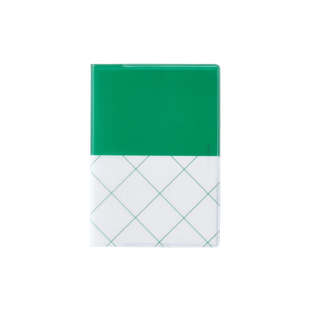 HITOTOKI NOTE パスポートサイズ HN-PS02 バイカラー【日付シートシールのおまけ付き】