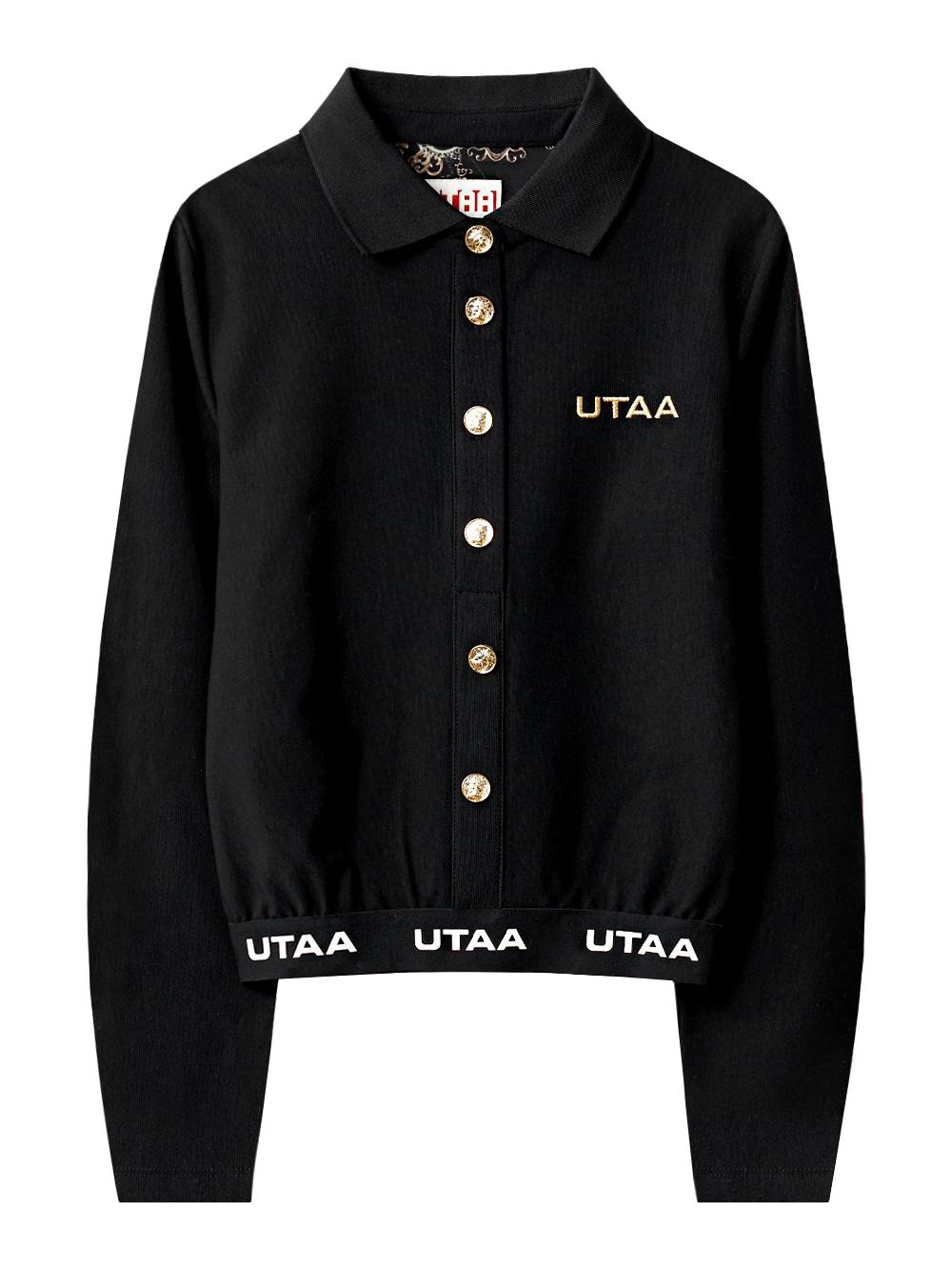 UTAA Ducat Stellar Knit Pullover  : Women's Black(UC1TLF831BK)