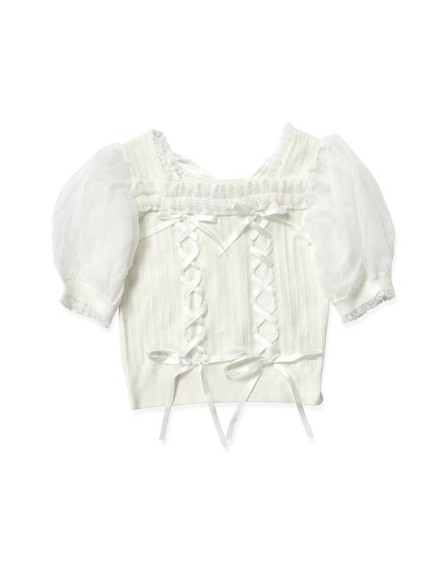 PIUM ハートボタンリボンベルトシャギーコート - 위시버킷