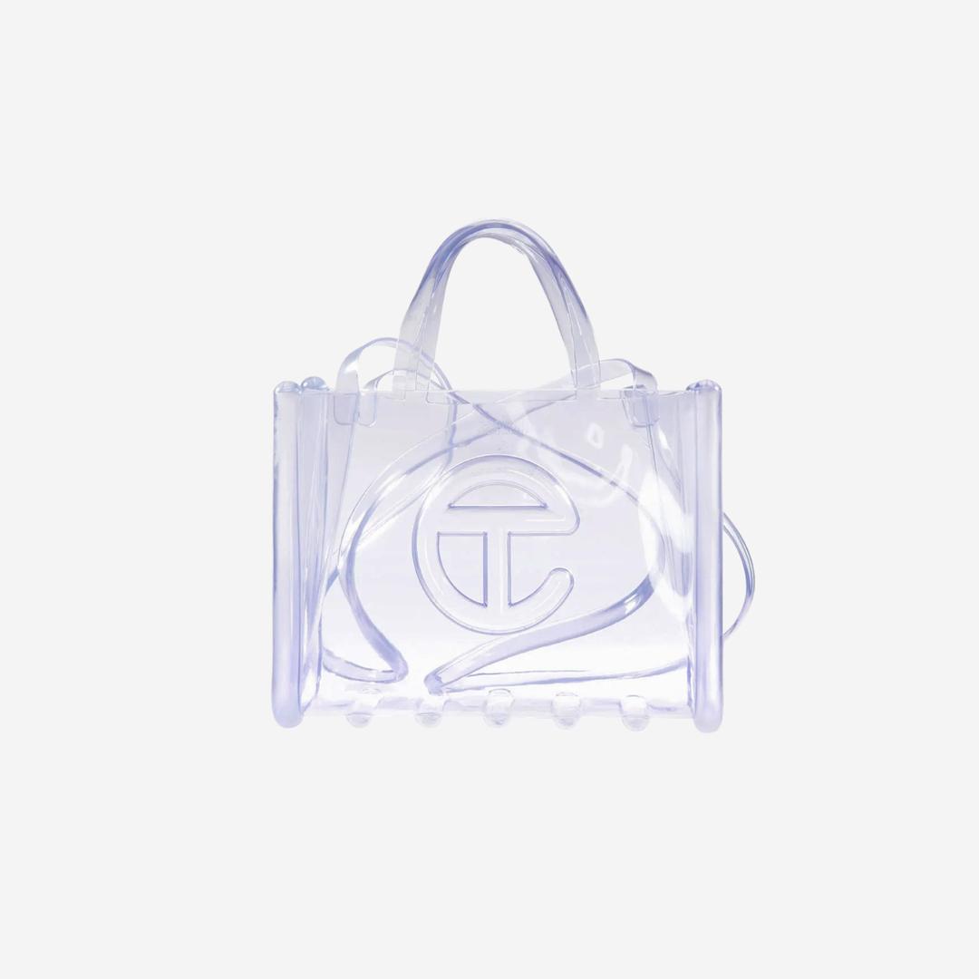 Telfar x Melissa Medium Jelly Shopping Bag Clear