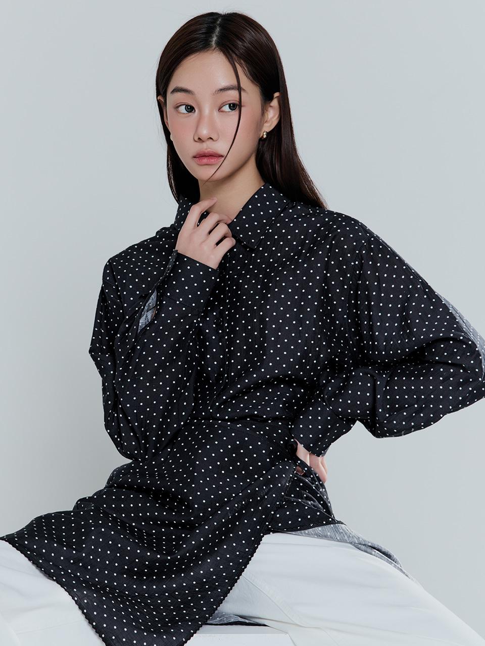 Texture Dot Shirts_2color