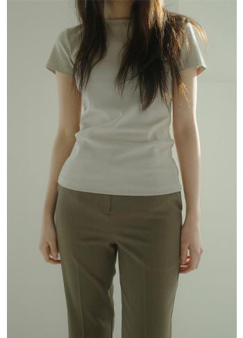 에프터먼데이 stitch slim T-shirt (5c)