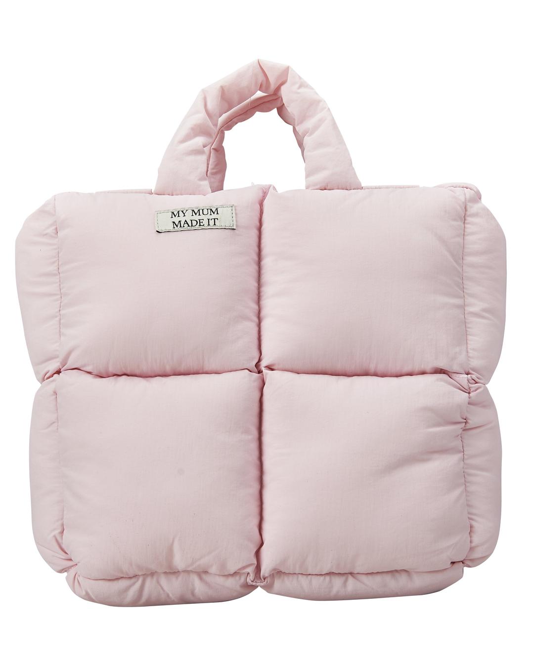 Puffer Tote Bag - Pink