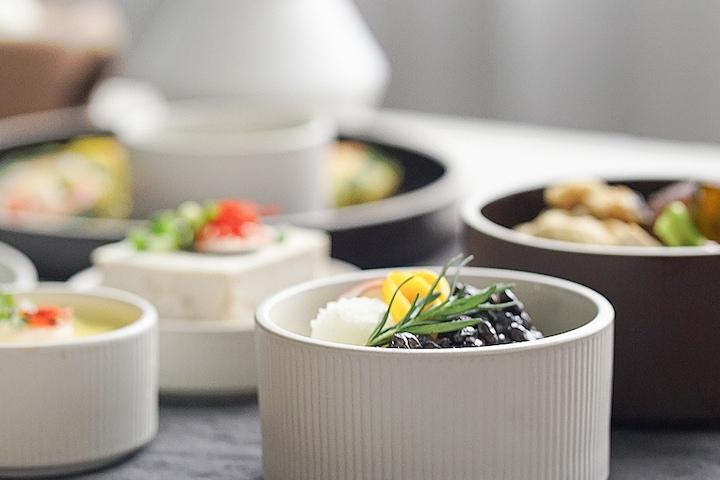 윤도자기 차곡 밥공기