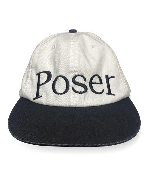 구보(GUVO)  Poser Vintage Cap, white&black - 사이즈 & 후기 | 무신사