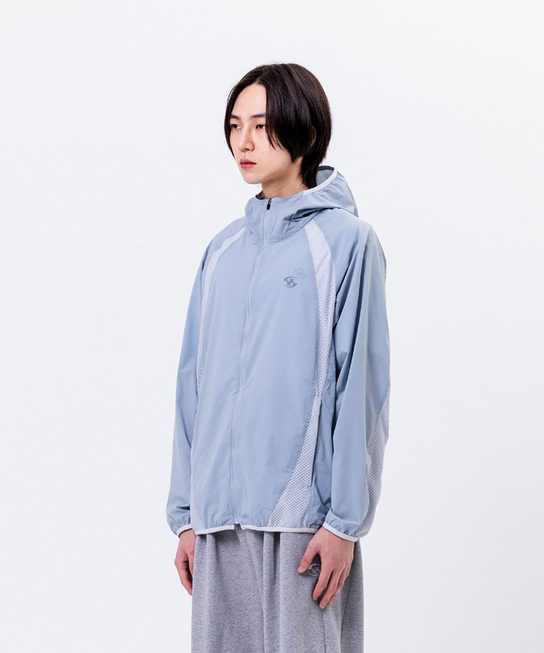 22SS MESH JACKET SKY BLUE