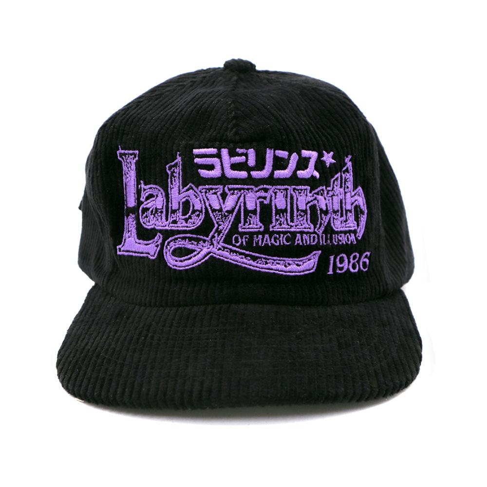 [Frog Home Video] Labyrinth 1986 Black Corduroy Hat