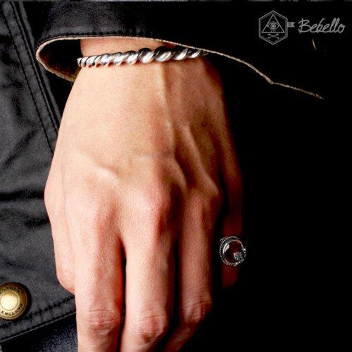 [Bs-261] 925 실버 체인 뱅글팔찌