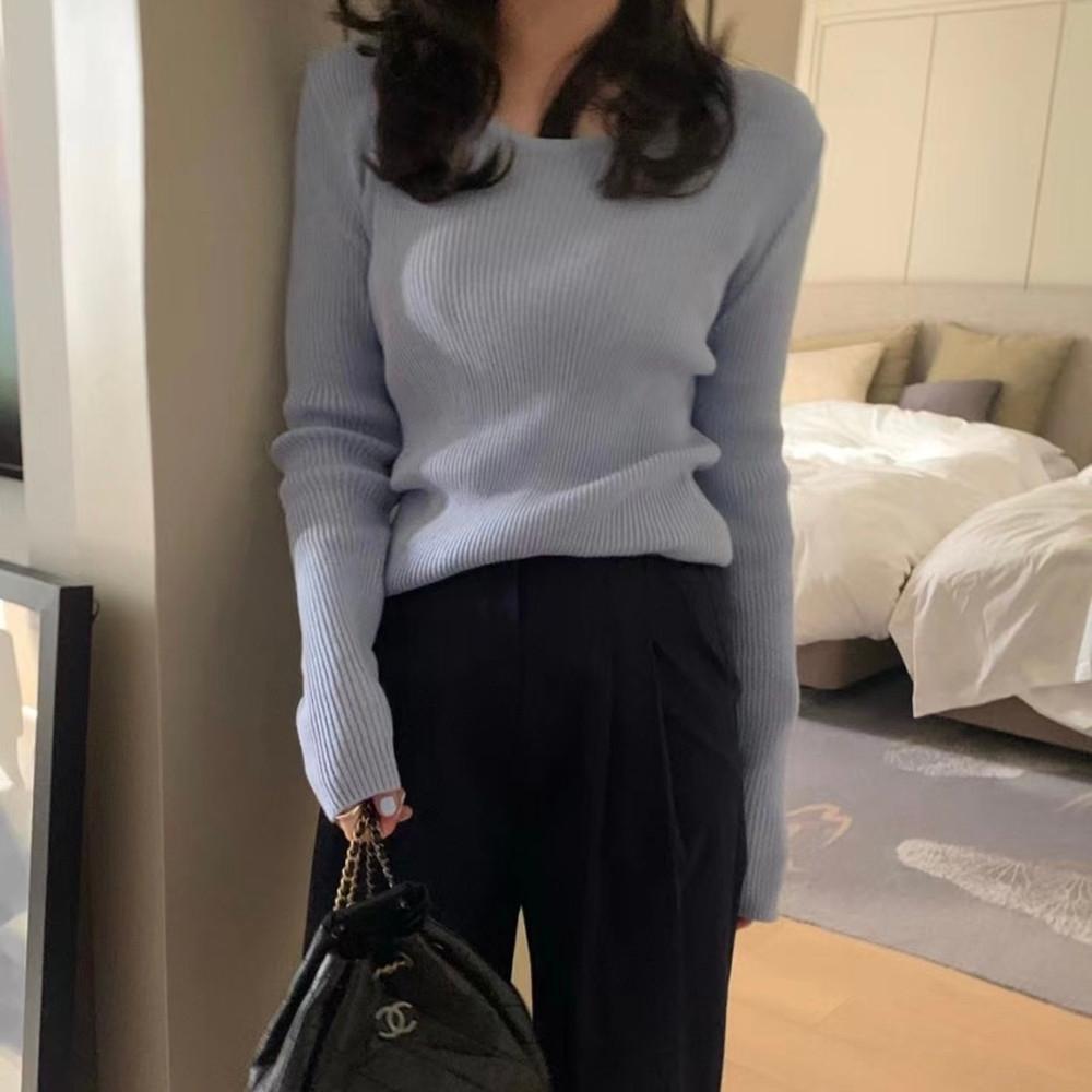 프리티영띵 PYT 스킨 유넥 니트