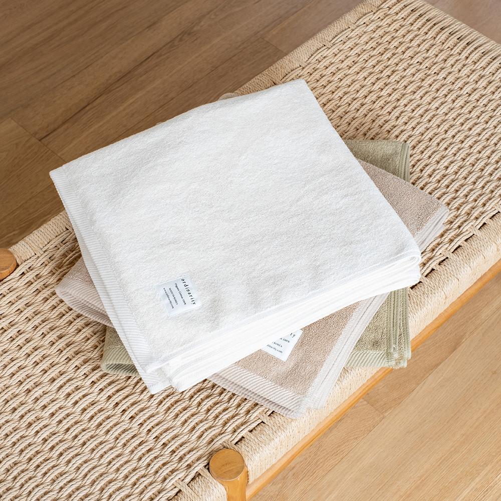 오가닉 호텔수건 배스타월 (5컬러)