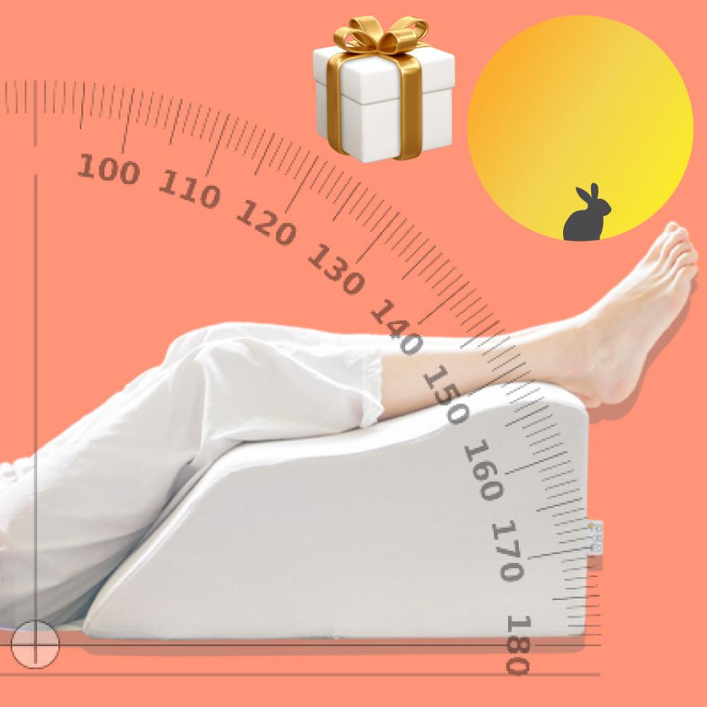 부끼싹 다리베개 쿠션 무중력 올리고자기 발베개 잠숲공