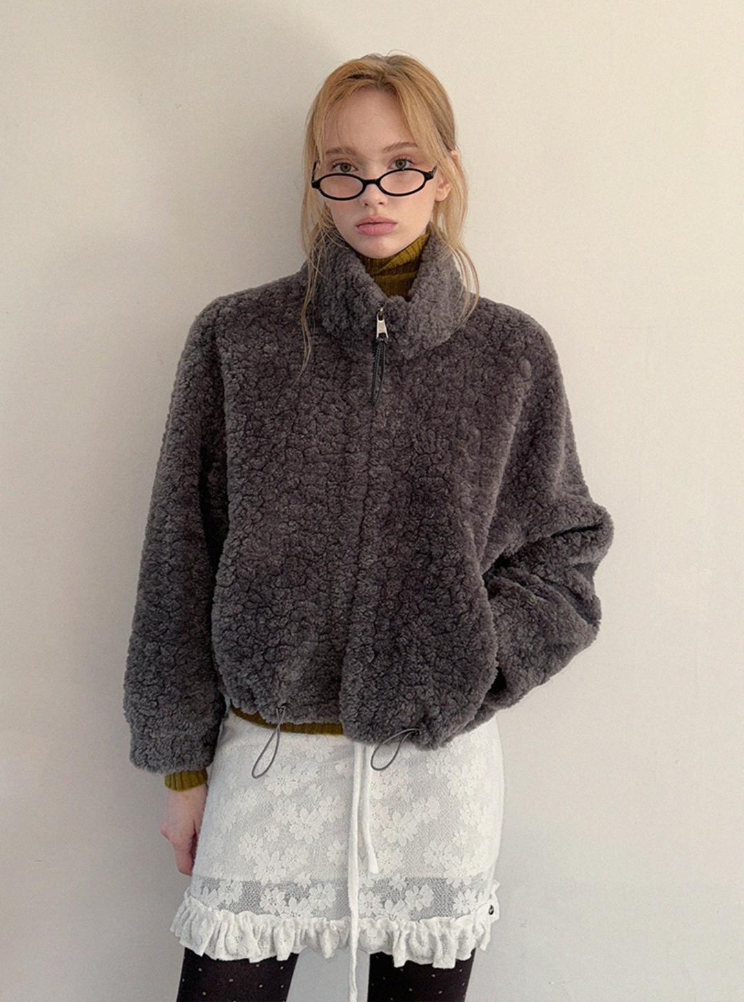 일론 하이넥 소프트 플리스 점퍼