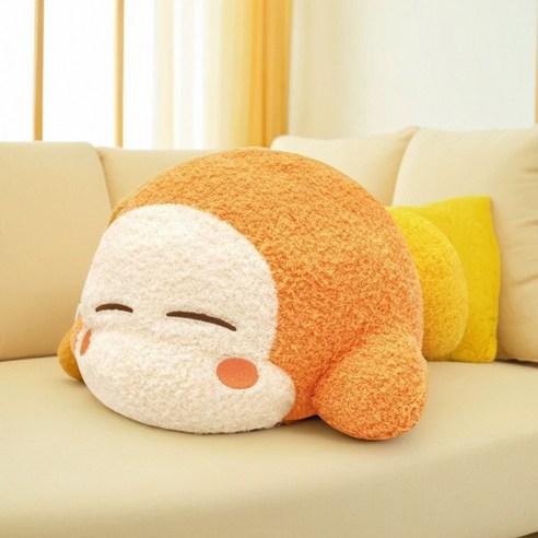 40cm 일본정품 웨이들리 대형인형 대형 애착인형 쿠션 누이 커비 닌텐도게임 별의 커비 대형 인형 굿즈 캐릭터 소품 상품 웨이들디 - 인형쿠션 | 쿠팡