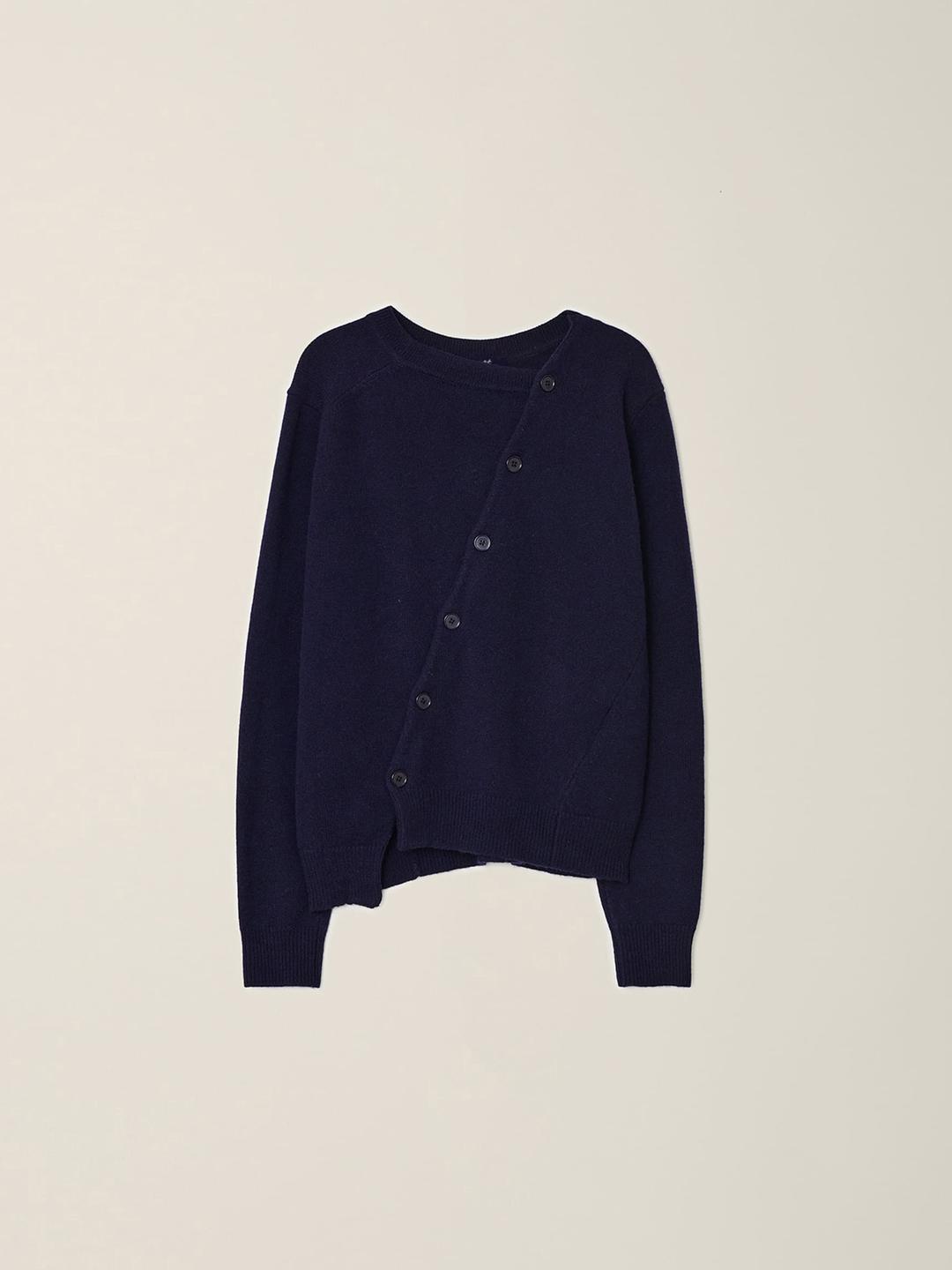 2 WAY CARDIGAN  NAVY