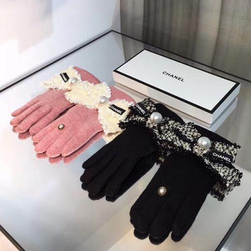 2020 FW 샤넬 리본 장갑 2COLOR
