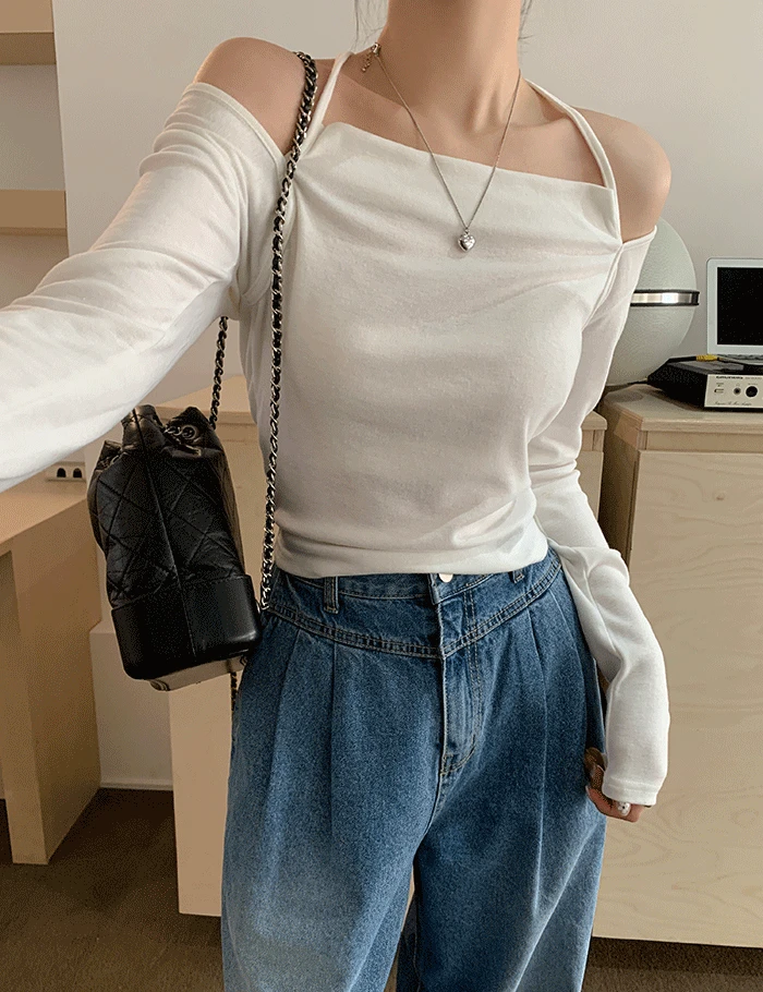 비터 볼레로 티셔츠 (3color)