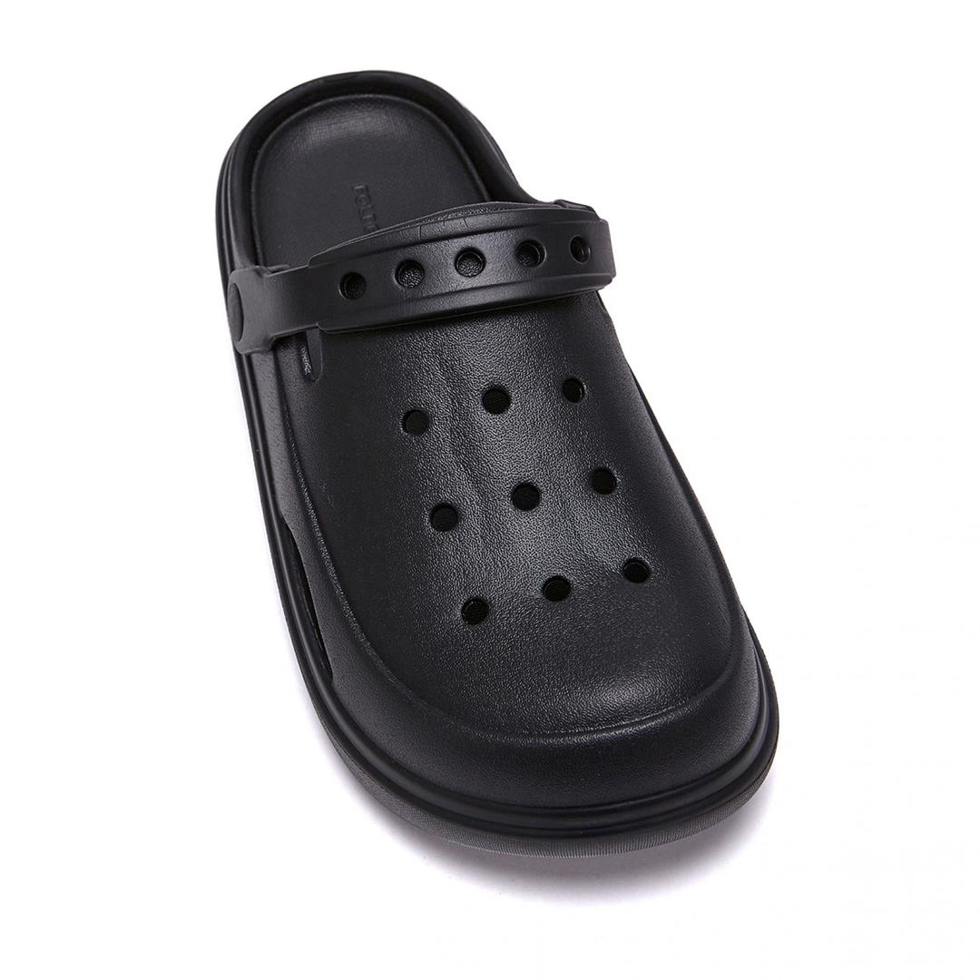 폴더라벨 구름 클로그 샌들 블랙 Cloud Clog Sandal
