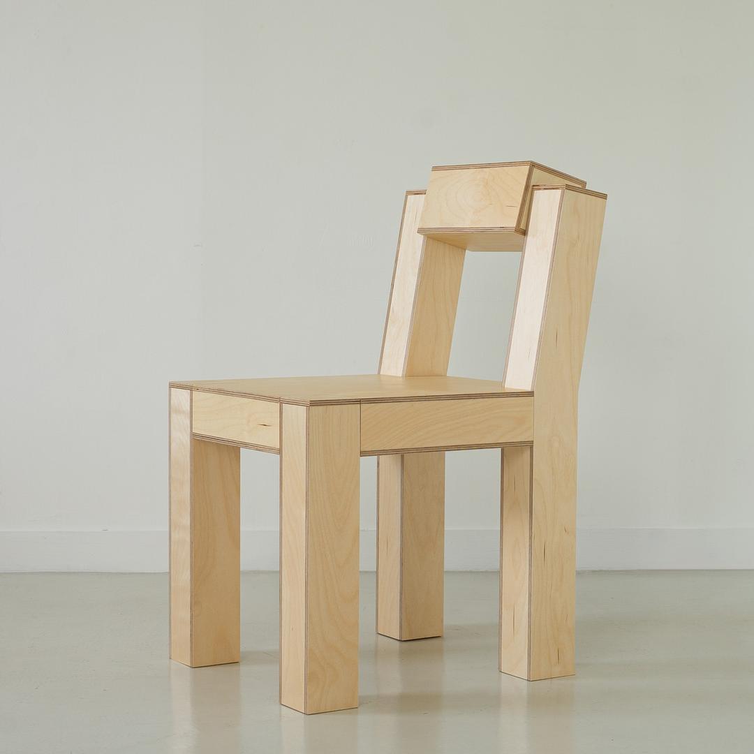 Block Chair (Natural)