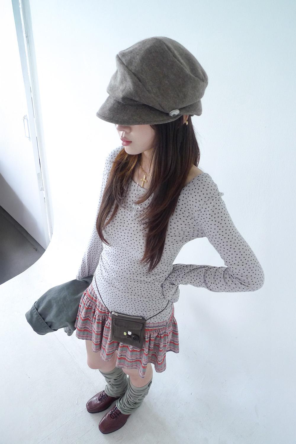 히피디피 무배* cookie hat (2color)