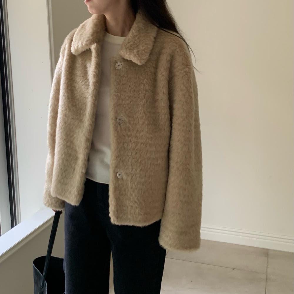 Fllanel 플라넬 울퍼자켓 시어링퍼자켓 (당일배송/2color)