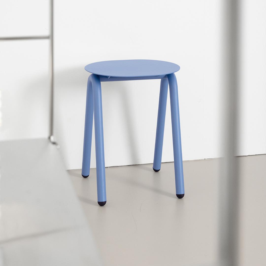 Otto Stool - Dusty Blue