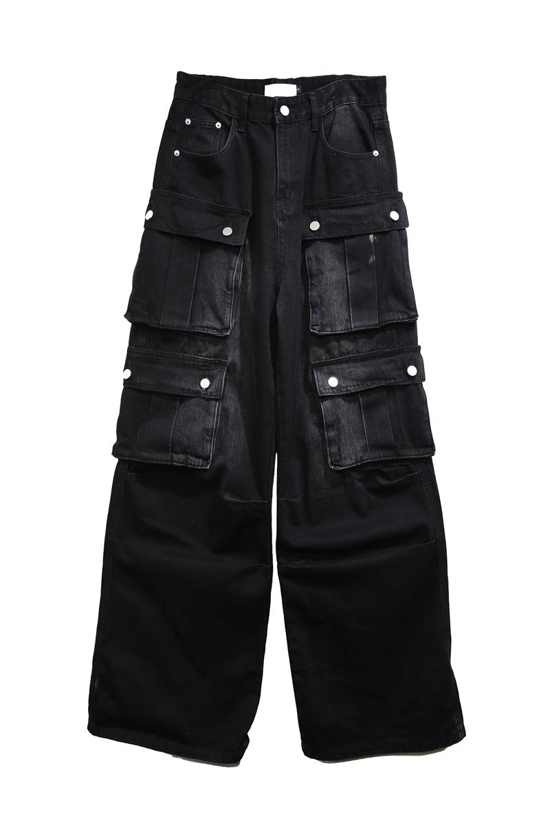Parachute Pocket Denim Pants
