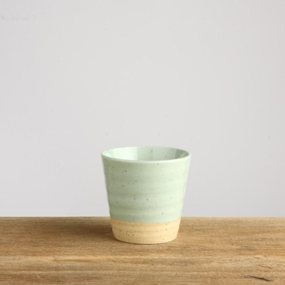 국산도자기 청자 물컵 식당컵 도자기 요리 한식 일식