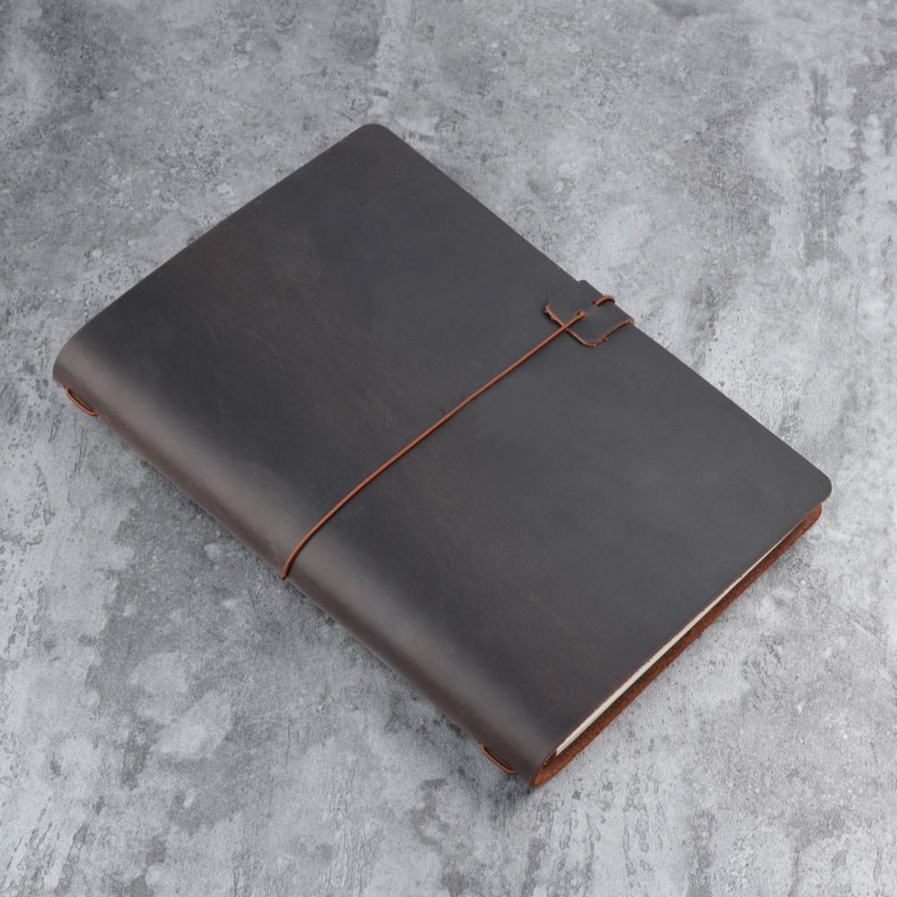 심플 가죽 트래블러스 리필 노트 다이어리 3종