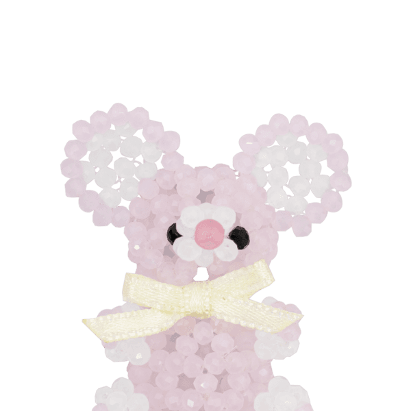 Mouse Key Ring (Baby Pink)