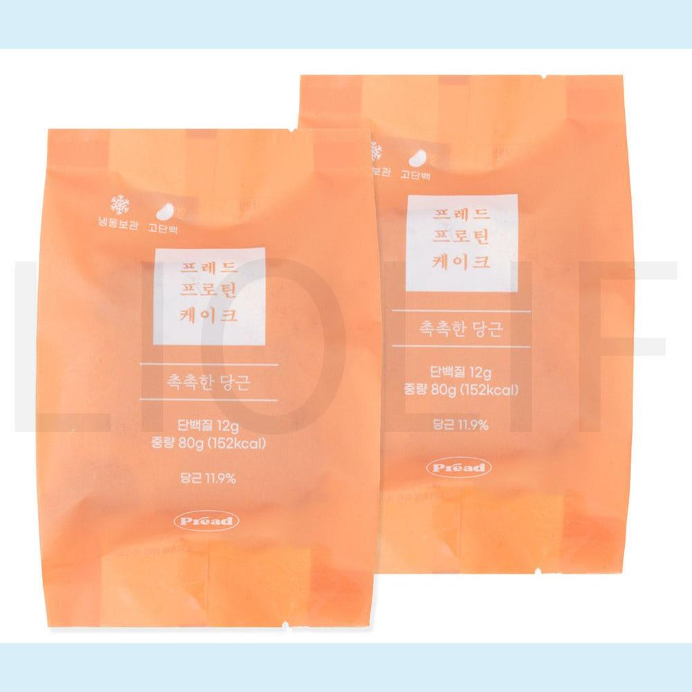 프레드 촉촉한 당근 단백질 케이크 (냉동) 80g 2개