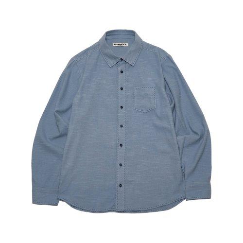 HAND EMBROIDERED SHIRT(SKY BLUE)
