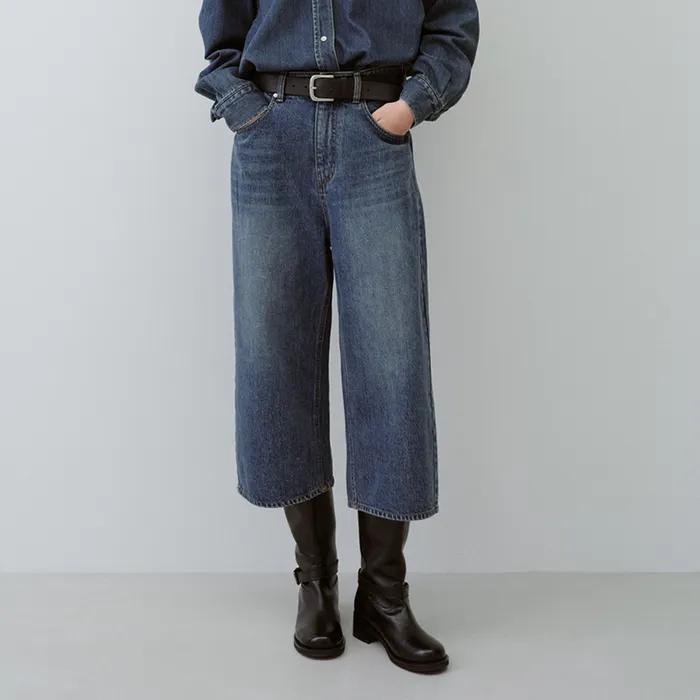 Culotte denim (middle blue)