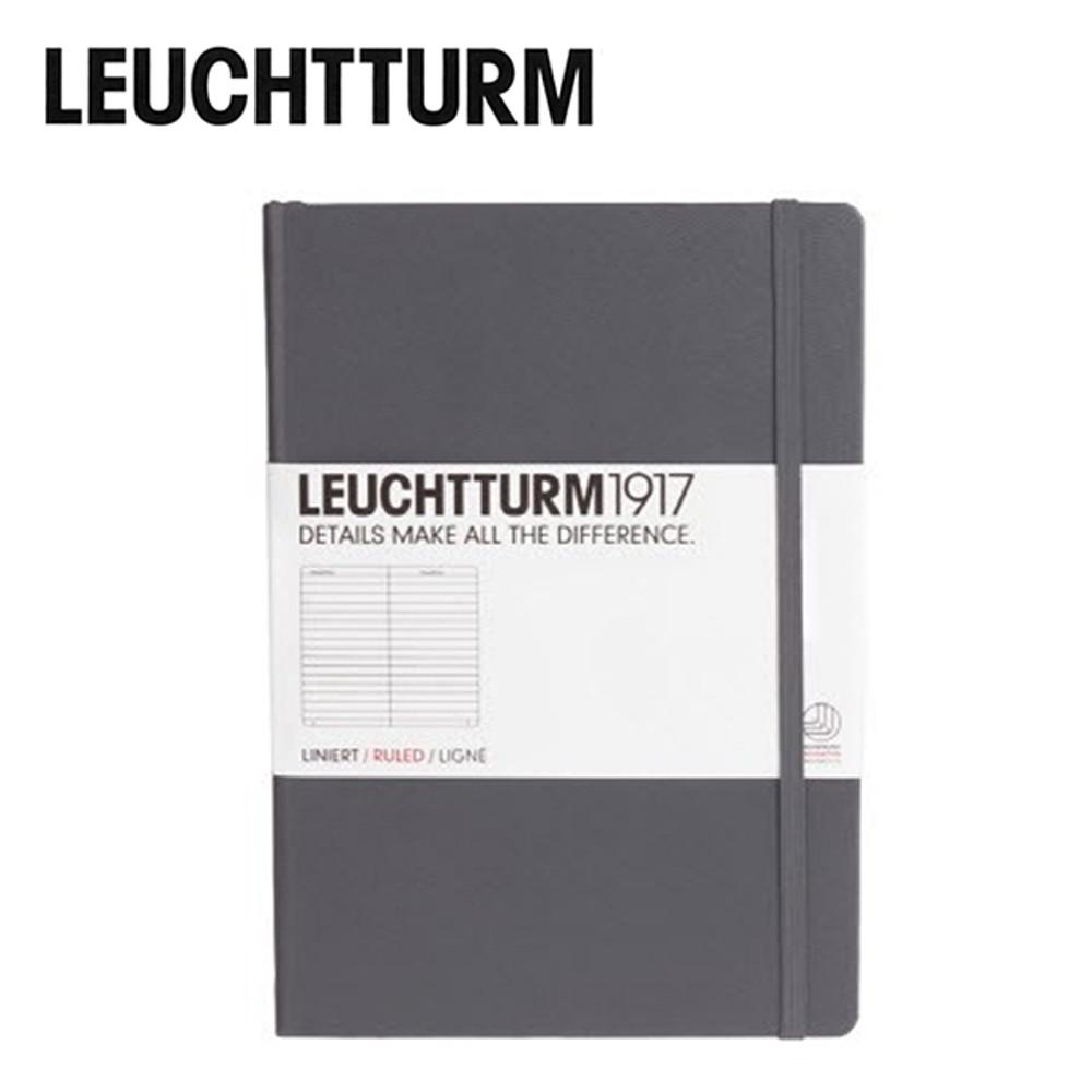 [무료배송] 로이텀 노트 하드커버 A5 그레이 (줄지, 무지, 모눈)