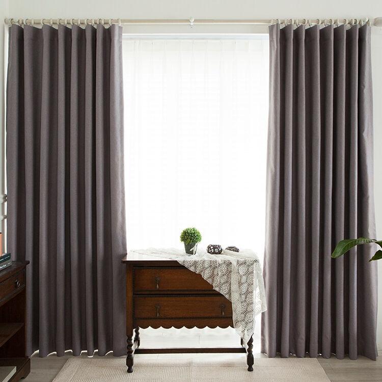 이음선 없는 100%암막 하노버 암막커튼 라벤더