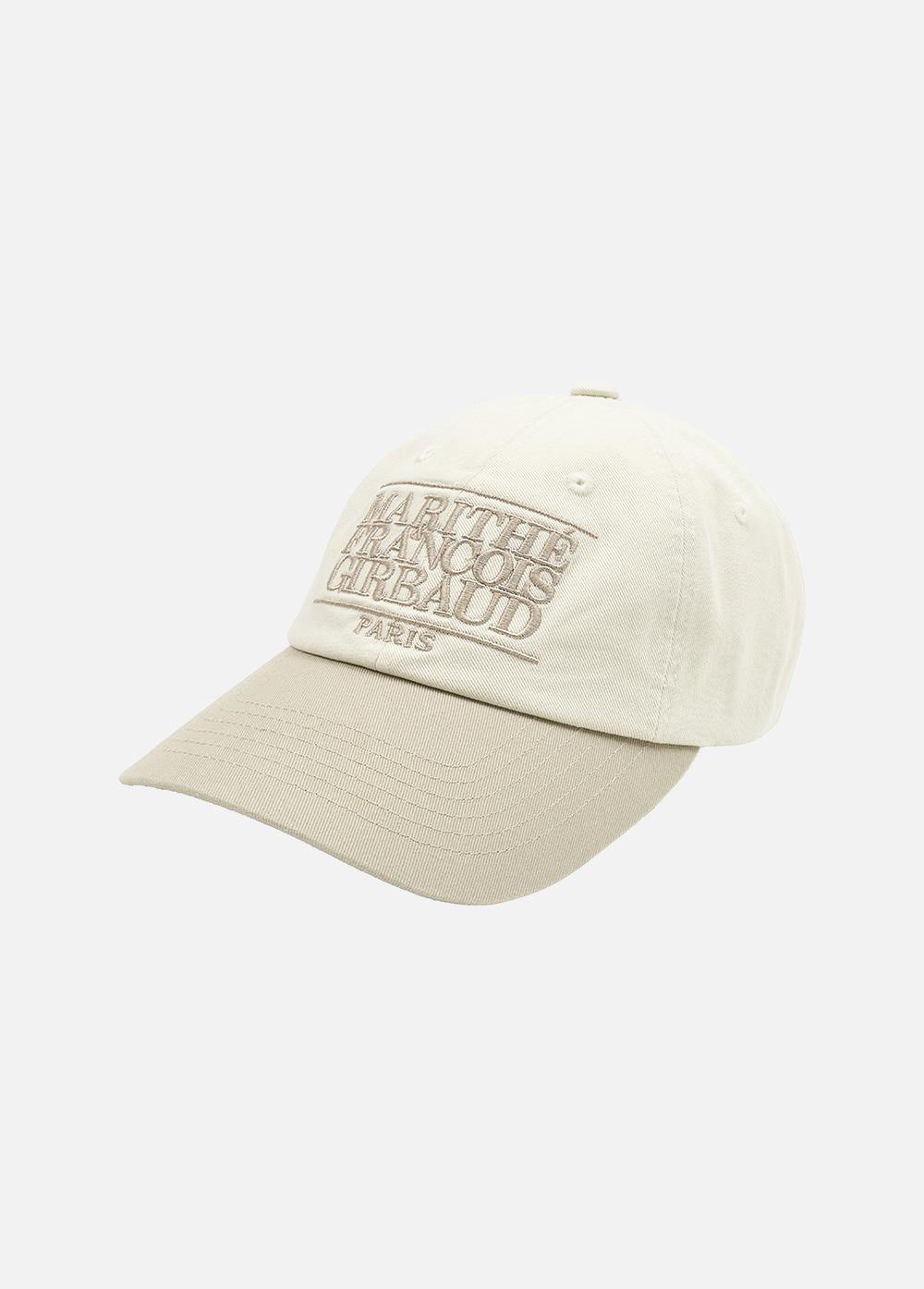 CLASSIC LOGO 6PANEL COLOR BLOCK CAP beige