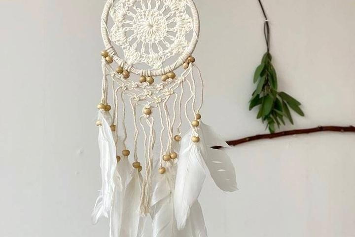 [LED전구증정] 드림캐쳐 마크라메 월행잉 발리 핸드메이드 S