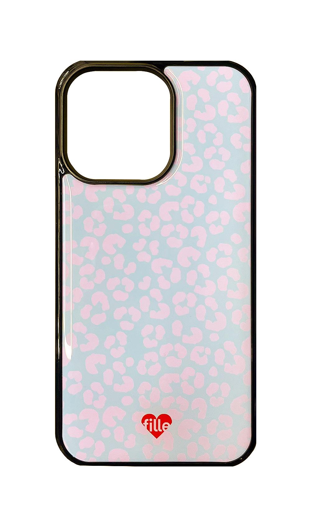 에폭시 Flower iPhone Case - Sky & Baby Pink