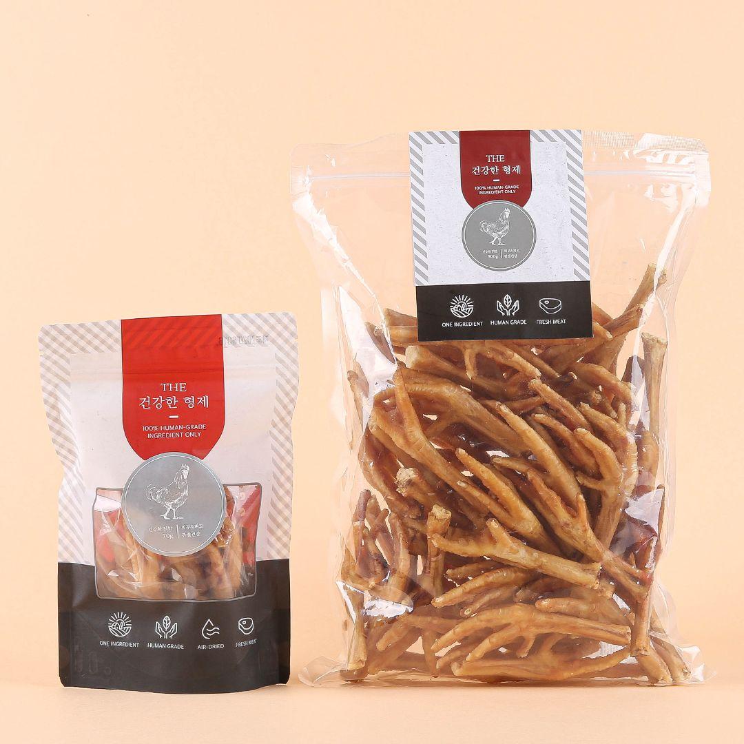 [기획전]THE 건강한 형제 독 수제간식 닭발 500g