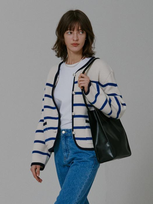 Sailor Stripe Knit Jacket VC2312JK401M