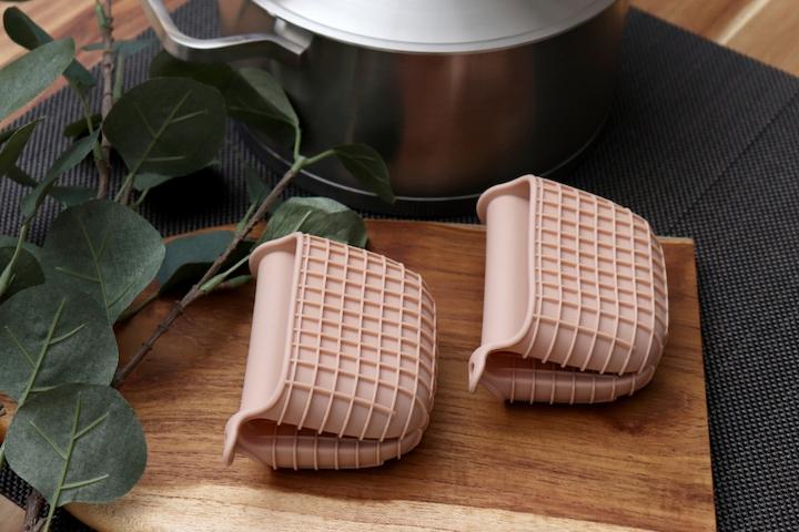 우디핑크 실리콘 냄비손잡이 장갑 2개