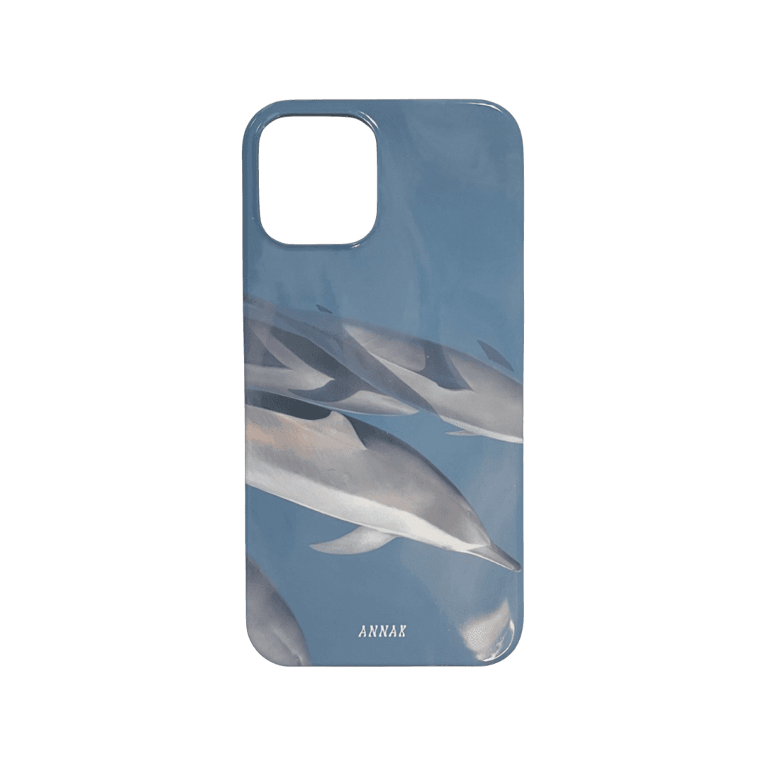 swimmers in the sea hard case