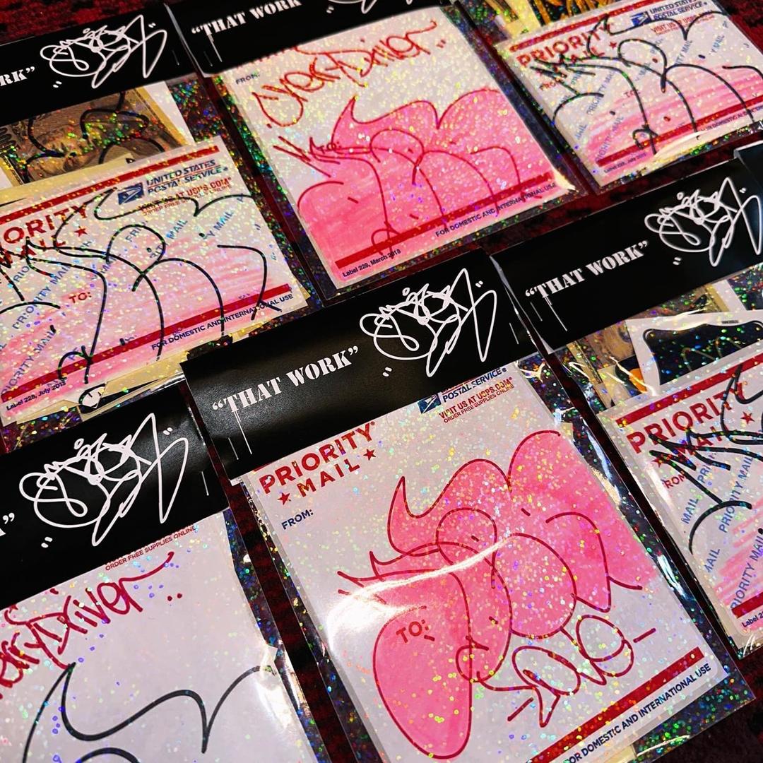 Cherry Driver X Rob Sticker Pack