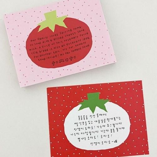 Pink tomato memopad