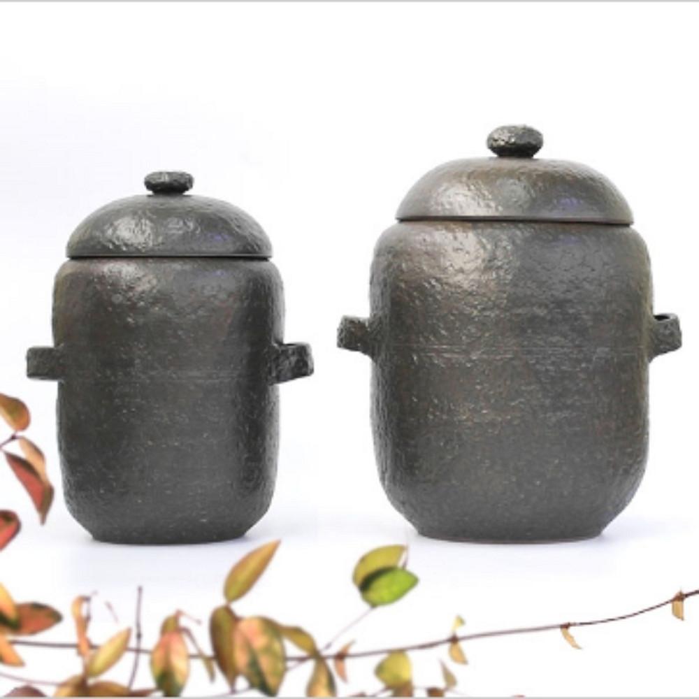 숨쉬는 소금 된장 쌀독 쌀통 도자기 옹기 항아리 단지