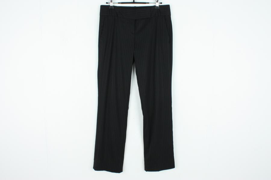 휴고보스 스트라이프 블랙 슬랙스(38)