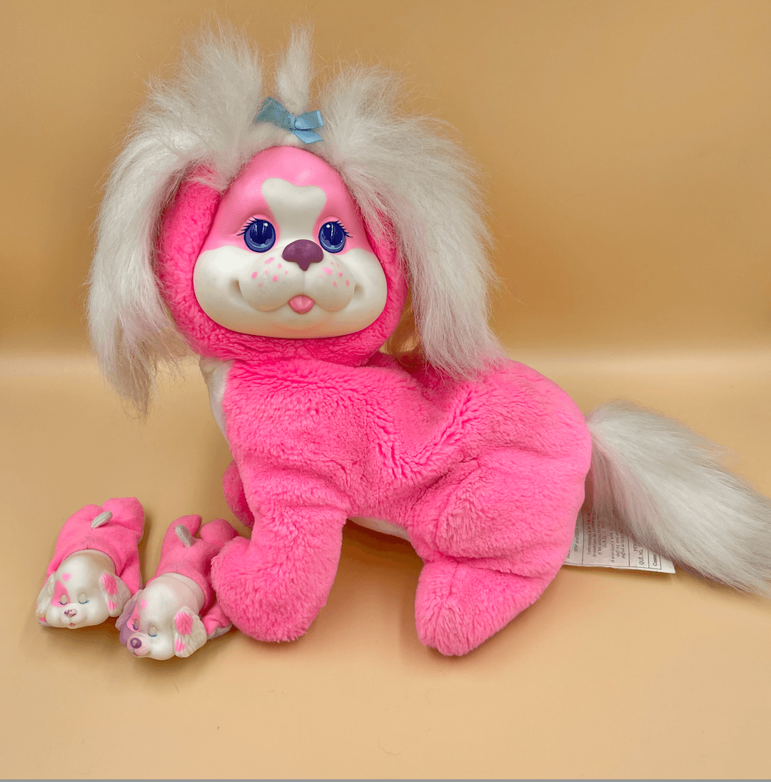 90s Vintage Puppy Plush